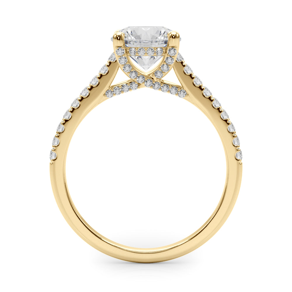 Single Row Diamond Ring