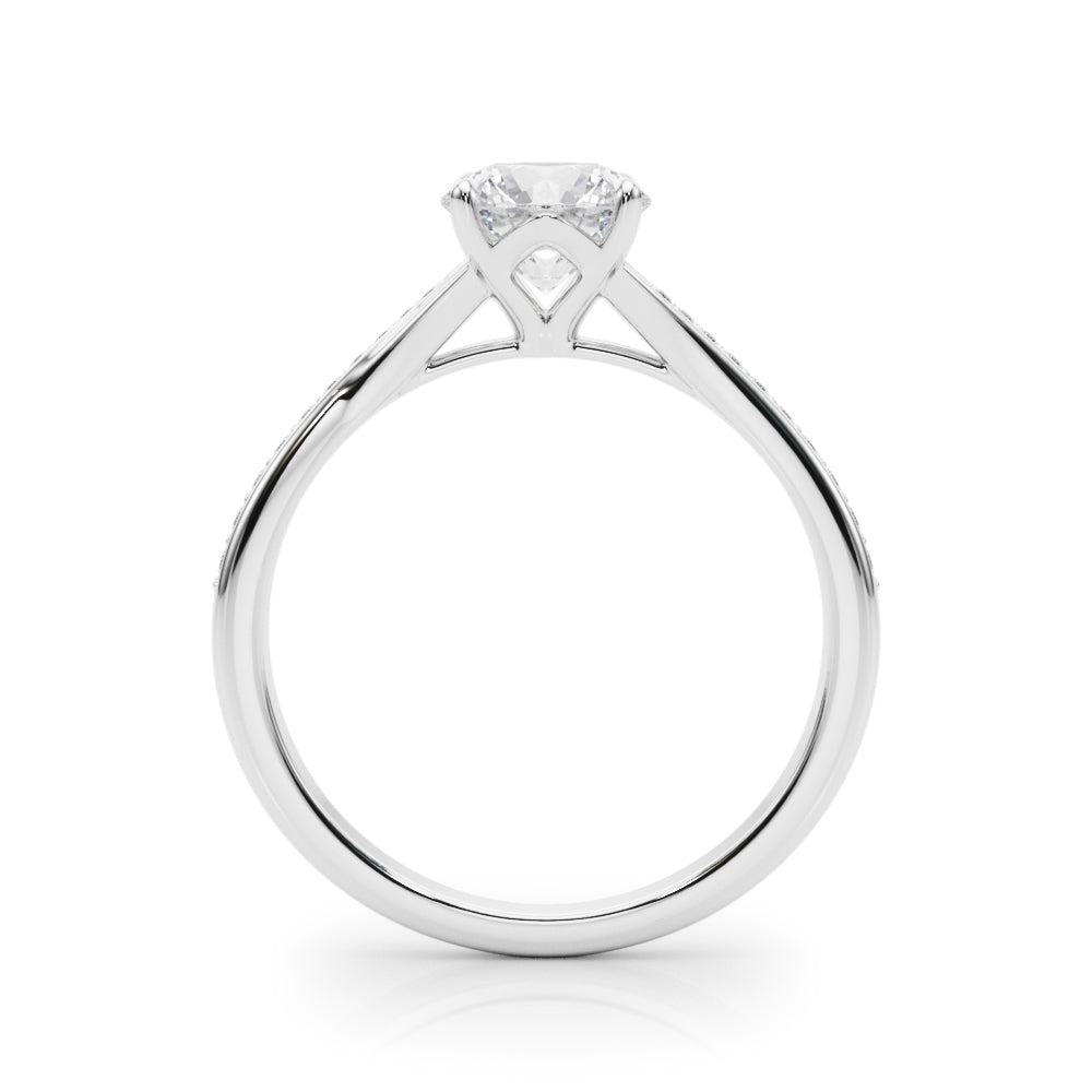 Single Row Diamond Ring