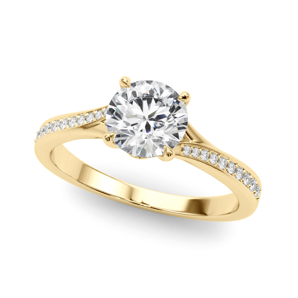 Single Row Diamond Ring Imagen principal del producto
