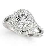 Halo Diamond Ring