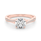 Single Row Diamond Ring