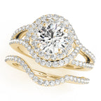 Halo Diamond Ring