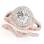 Halo Diamond Ring