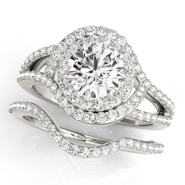 Halo Diamond Ring