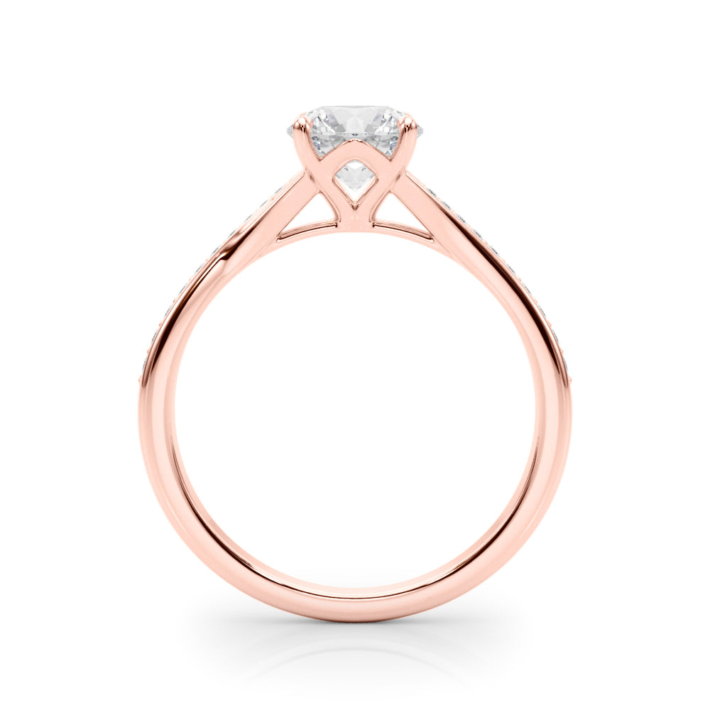 Single Row Diamond Ring