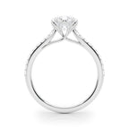 Single Row Diamond Ring