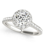 Halo Diamond Ring