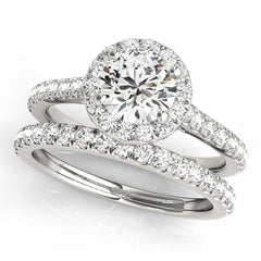 Halo Diamond Ring