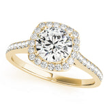 Halo Diamond Ring