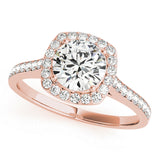 Halo Diamond Ring