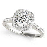 Halo Diamond Ring