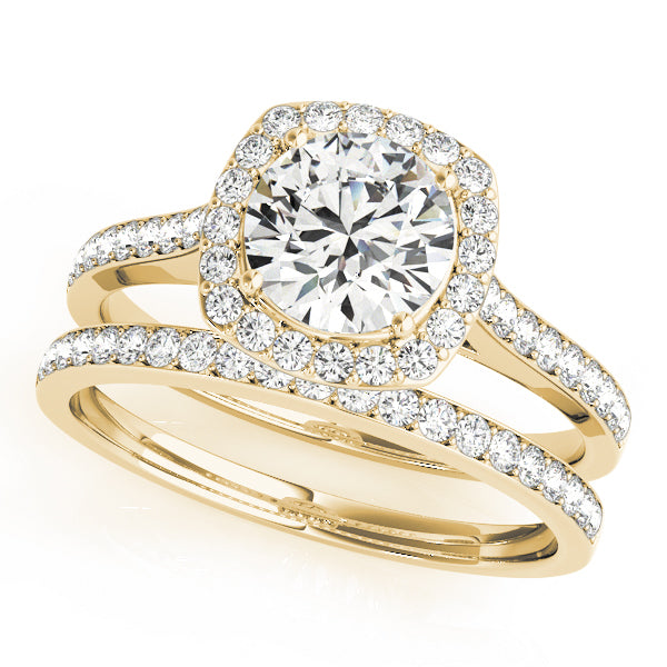 Halo Diamond Ring