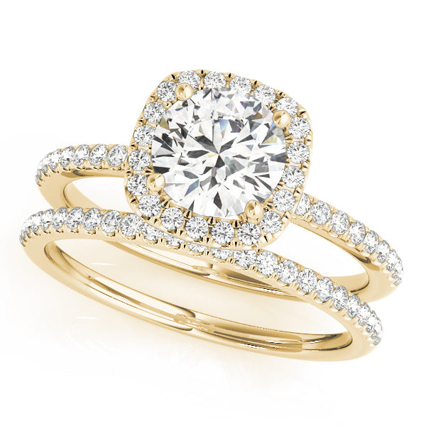 Halo Diamond Ring