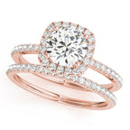 Halo Diamond Ring