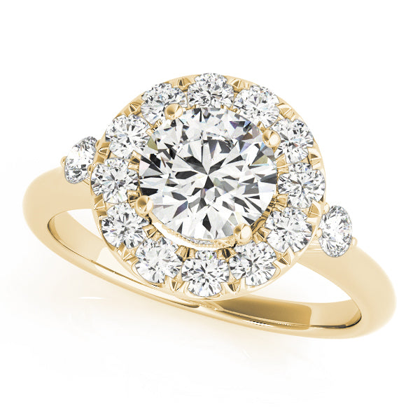 Halo Diamond Ring Main image