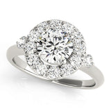 Halo Diamond Ring