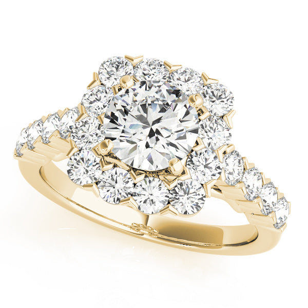 Halo Diamond Ring Main image