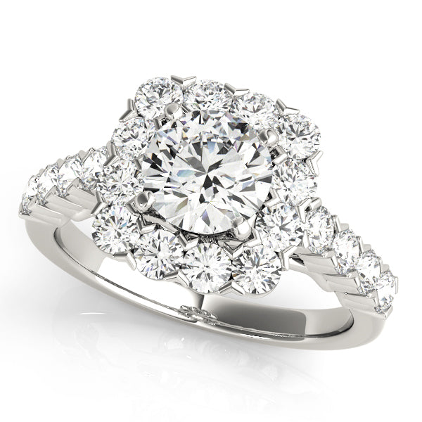 Halo Diamond Ring Secondary image