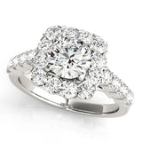 Halo Diamond Ring