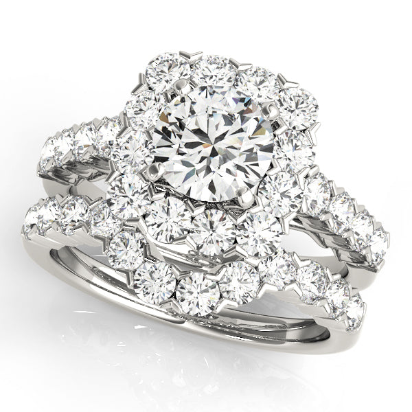 Halo Diamond Ring