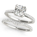 Single Row Diamond Ring