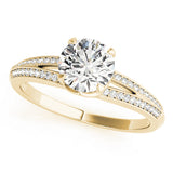 Multirow Diamond Ring