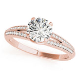 Multirow Diamond Ring