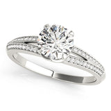 Multirow Diamond Ring