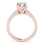 Single Row Diamond Ring