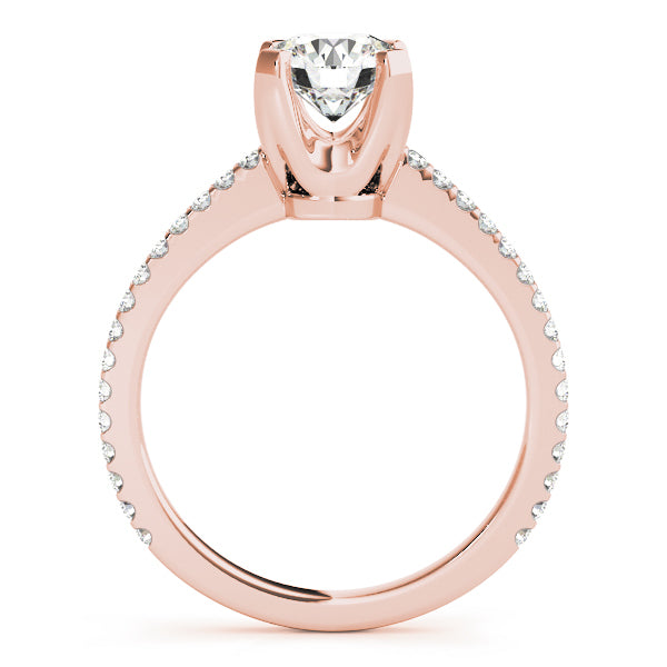 Single Row Diamond Ring