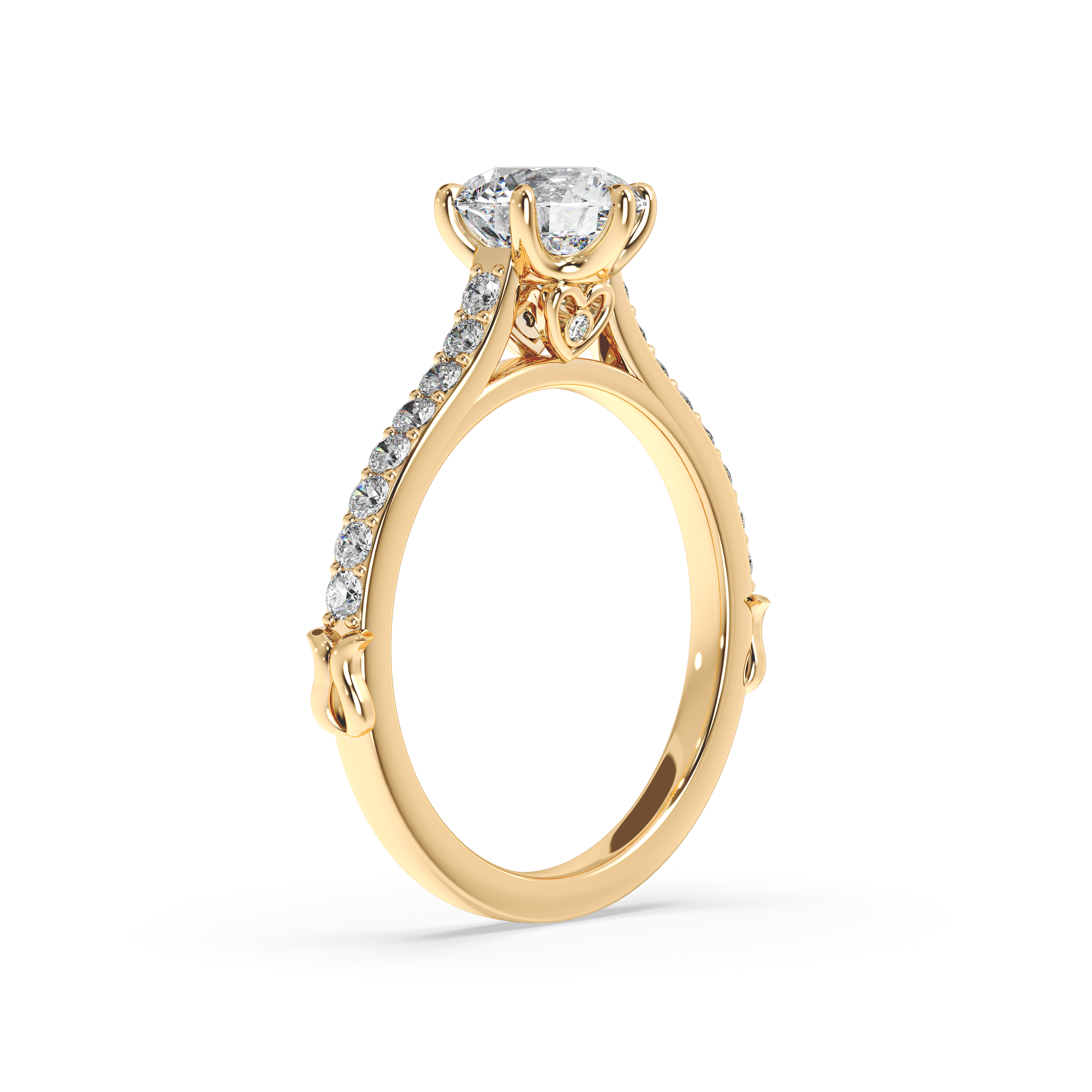 Classic No 3. Eternal Heart Diamond Ring