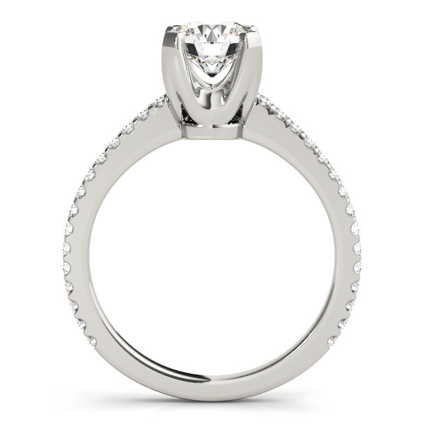 Single Row Diamond Ring