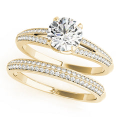 Multirow Diamond Ring