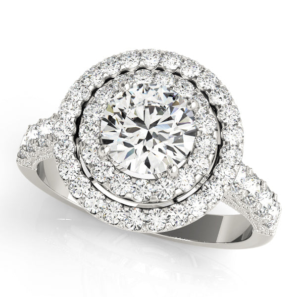 Halo Diamond Ring Secondary image
