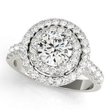 Halo Diamond Ring