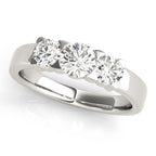 Three Stone Diamond Ring