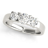 Three Stone Diamond Ring