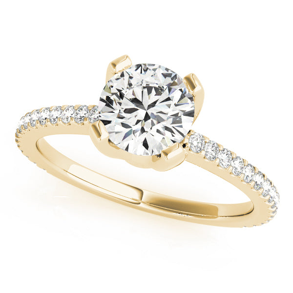 Single Row Diamond Ring Imagen principal del producto