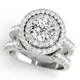 Halo Diamond Ring