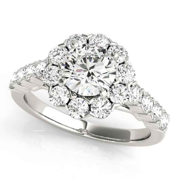 Halo Diamond Ring Secondary image