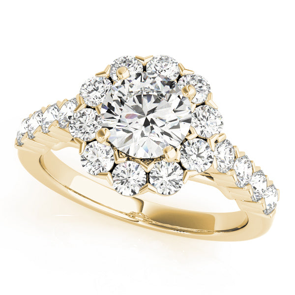 Halo Diamond Ring Main image