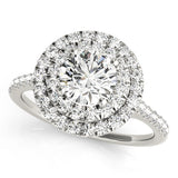 Halo Diamond Ring