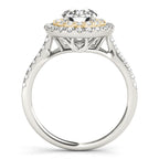 Halo Diamond Ring