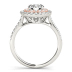 Halo Diamond Ring