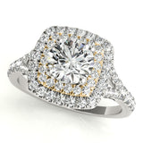 Halo Diamond Ring