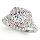 Halo Diamond Ring