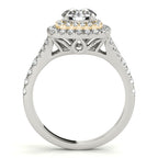 Halo Diamond Ring