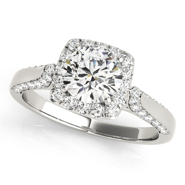 Halo Diamond Ring Secondary image