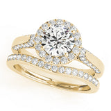 Halo Diamond Ring