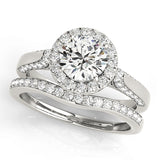 Halo Diamond Ring